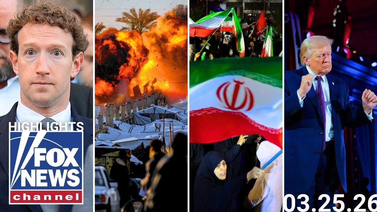Fox News Highlights - March 25th, 2026