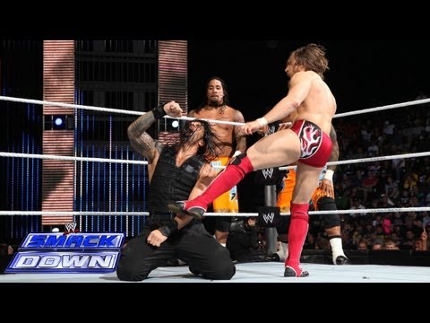 Daniel Bryan & The Usos vs. The Shield -- Six Man Tag Team Match: SmackDown, Sept. 20, 2013
