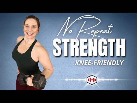 30 Min FULL BODY STRENGTH Workout | No Squats, No Lunges, No Repeats