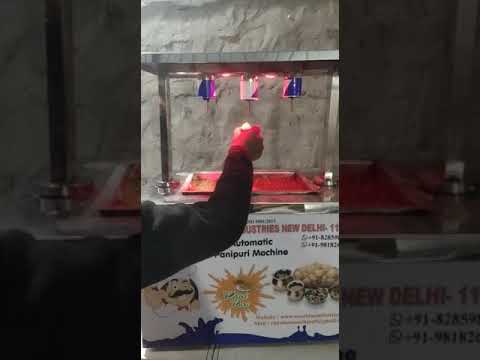 Automatic Panipuri Water Vending Machine