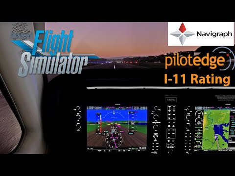 PilotEdge I-11 Rating MSFS 2020 Garmin G1000 NXi