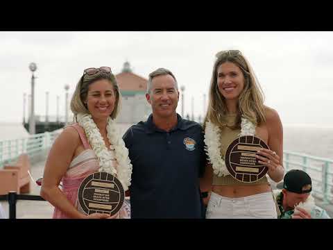 2022 Manhattan Beach Open Walk of Fame Pier Ceremony