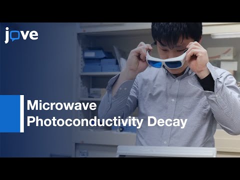 Microwave Photoconductivity Decay Method for Carrier Lifetime Analysis | Protocol Preview