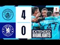 EXTENDED HIGHLIGHTS | Man City 4-0 Chelsea | Mahrez, Alvarez & Foden goals seal FA Cup progress!