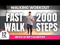 12 Minute Fast Walk Speed Walking Workout Daily Workout At Home
