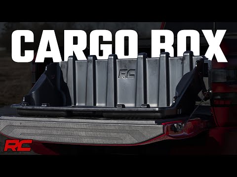 Truck Bed Cargo Storage Box - Slide it out onto the tailgate for easy, frustration-free access