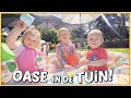 WE GAAN EEN OASE iN ONZE TUiN MAKEN ? | Bellinga Vlog #2470