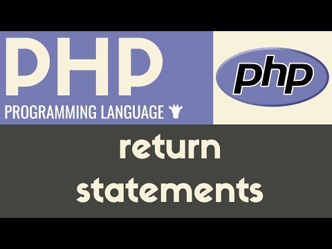 Return Statements | PHP | Tutorial 19