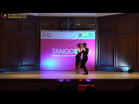UK Tango Championship Finalists - Stage: Fotis Kakkiou & Florentia Elli Mouschounti