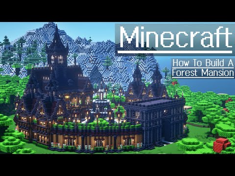 Minecraft | How To Build a Forest Mansion