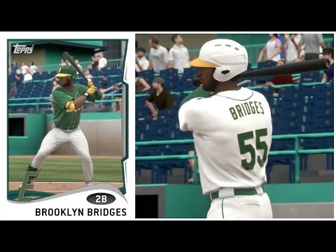 MLB 14 The Show Road to the Show PS4 - 1st Ever Home Run by 2nd Baseman Bridges