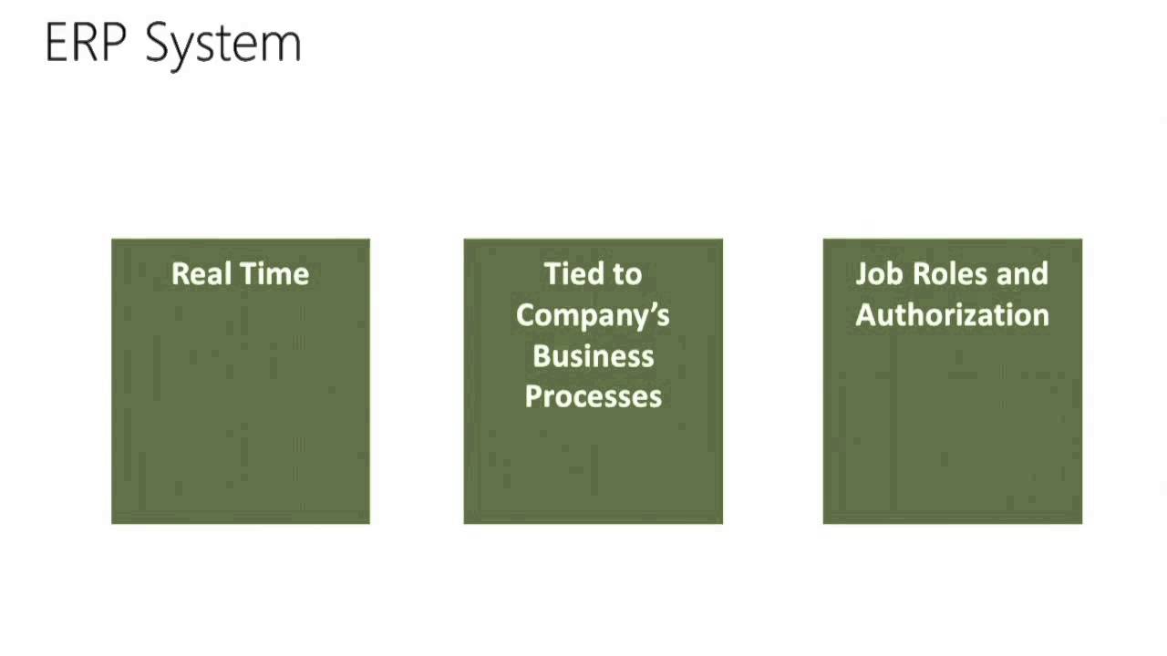 01 Dynamics NAV as an ERP System