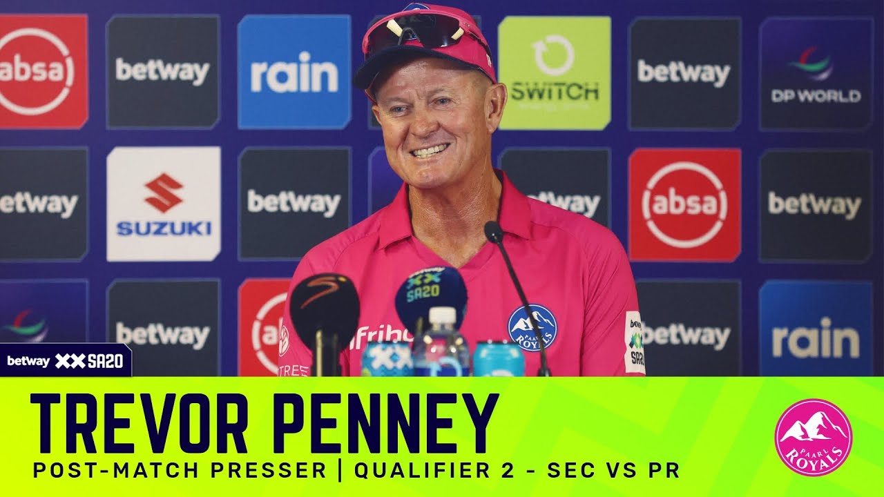 Trevor Penney, Paarl Royals | SECvPR Qualifier 2 Post-match presser