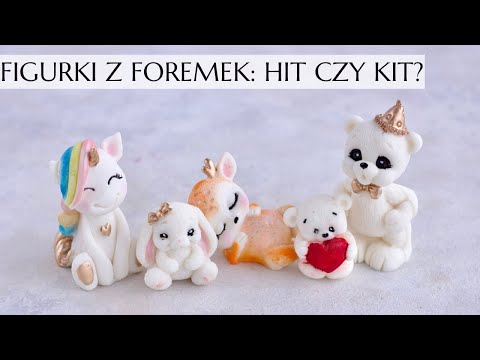 Figurki z foremek silikonowych: hit czy kit? Jak szybko zrobić figurki na tort.