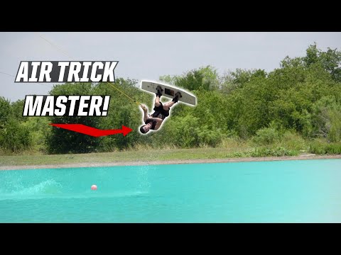 AIR TRICK MASTER! - WAKEBOARDING