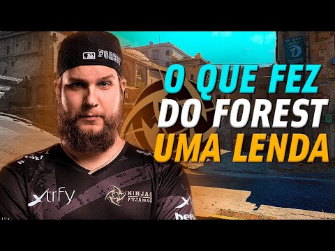 20 jogadas que tornaram o FOREST uma LENDA NO CS:GO - Melhores Momentos da carreira no CS