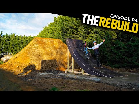 BUILDING AND RIDING THE HUGE NEW MEGA BOOTER!! REBUILD EP 4