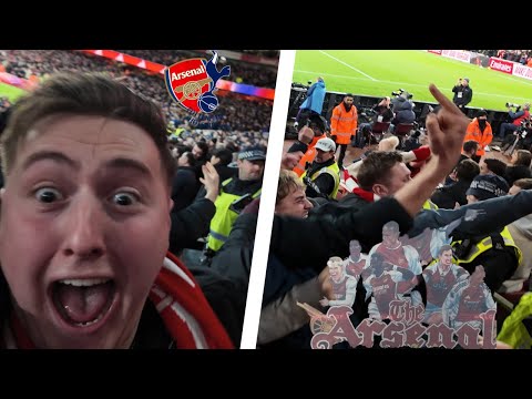 💥NORTH LONDON ERUPTS! EZE HAT-TRICK + ARSENAL DESTROY SPURS 4-1! 🔥🔴 | Derby Day Scenes!