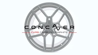 CONCAVER CVR5 hliníkové disky 8,5x19 5x114,3 ET35 Carbon Graphite