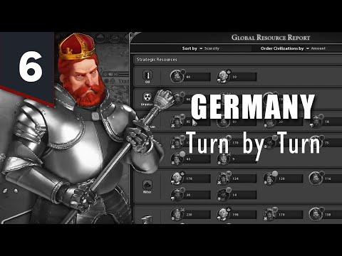 Civ 6 Germany Episode 6 - Let's Play Civilization - Gameplay on Deity