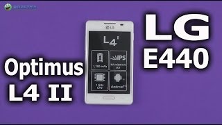 LG E440 Optimus L4 II (White) - відео 4