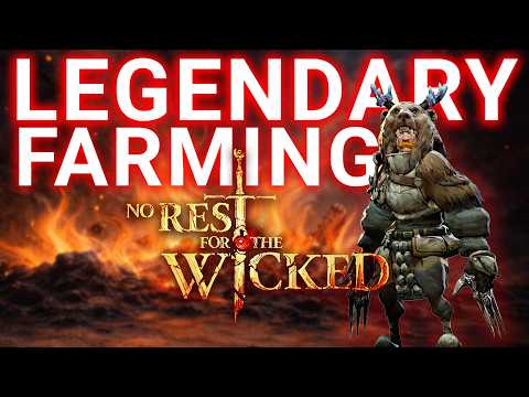 Fastest Legendary Farm in No Rest for the Wicked (Crucible Exploit)