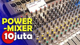 Video thumbnail for POWER MIXER Pesaing Yamaha EMX, Samson S4000 by WISNUSILUET. JOGJA