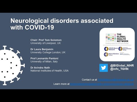COVID Neuro Network: Neurological disorders associated with COVID-19