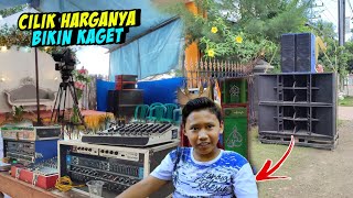 Download lagu Kecil² Sultan‼️ Bisa Kalah speaker 15 dg 6 inch Harganya Miniatur & Gedeatur Hajatan mp3