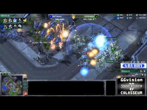 SC2 Gladiator Grubby - vs Tarson @ Metalopolis : dual cast with xHydrax!