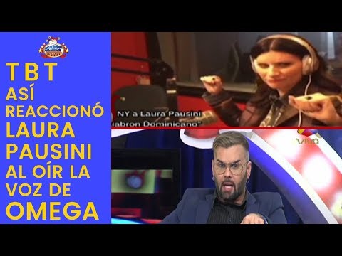 TBT Así reaccionó Laura Pausini al oír la voz de Omega en tiempo de Camilo Sesto