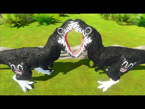 CARTOON CAT T-REX DEATH RUN - Animal Revolt Battle Simulator