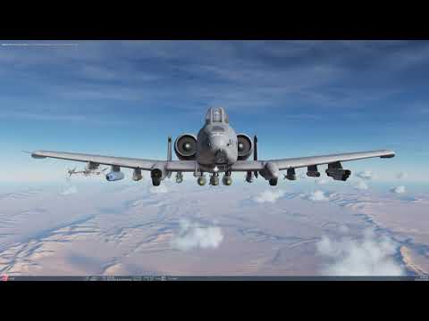 CMANO vs DCS: World - A-10C JDAM in Nevada