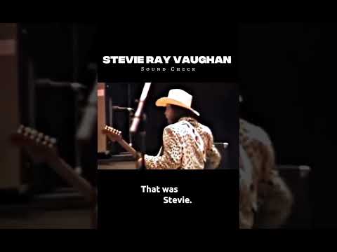 Thumbnail for Stevie Ray Vaughan Soundcheck – Rare Raw Blues Guitar Tone 🔥 (Unseen Live Footage)  #classicrock by Stevie Ray Vaughan