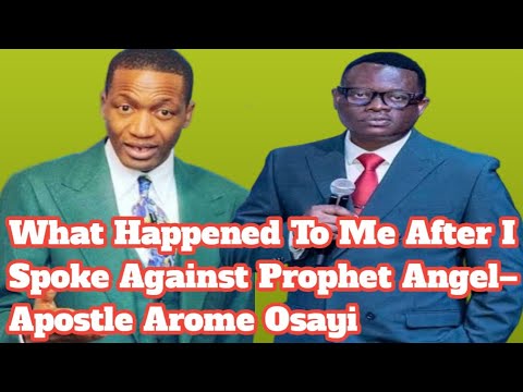 What Happened To Me After I Spoke Against Miracle Money – Apostle Arome Osayi #miracle #aromeosayi