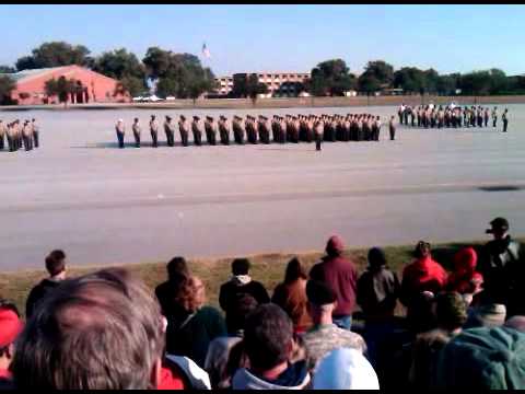 USMC Graduation and Marine Hymn and Release 1st Battalion Charlie Company Parris Island 11-05-10
