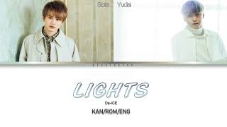 Da-ICE - Lights [Color Coded Lyrics Kan/Rom/Eng]