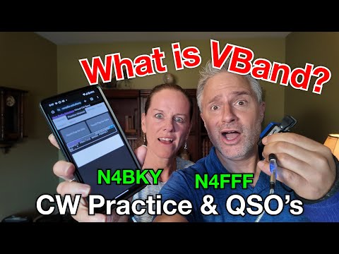 Morse Code CW in a Browser or Phone with VBand !!!