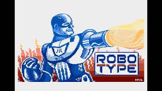 ROBO TYPE =+ ATARI XL / XE += LONG PLAY