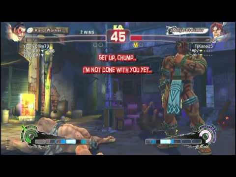 Dramatic SSF4:AE Best of 5 match..