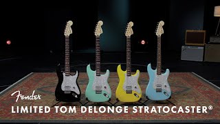 Fender Limited Edition Tom Delonge Stratocaster - BLK Video