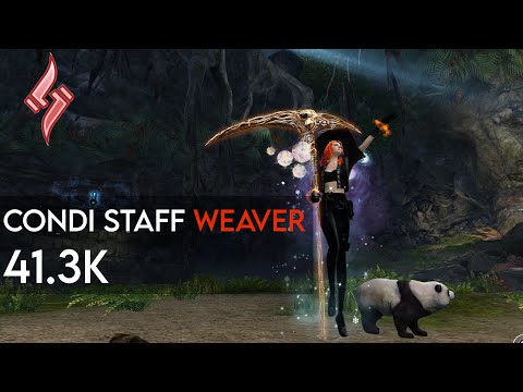 Gw2: Condi Staff Weaver Benchmark | 41.3K