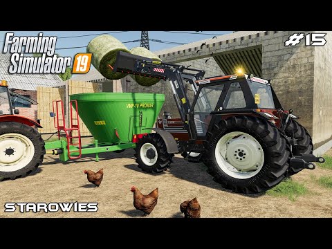 , title : 'New tractor & animal care | Starowies | Farming Simulator 2019 | Episode 15'