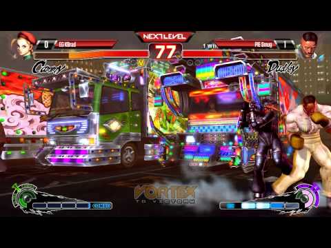 USF4 @ Vortex to Victory - EG KBrad (Cammy) vs PIE Smug (Dudley) [720p/60fps]