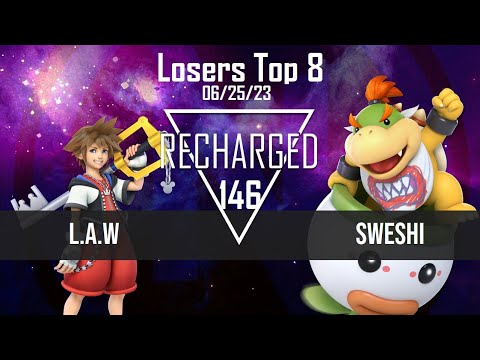 Recharged #146 Losers Top 8 - L.A.W (Sora) vs Sweshi (Bowser Jr.)