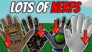 All Changes in Bounty Glove Update 🔫 | Slap Battles