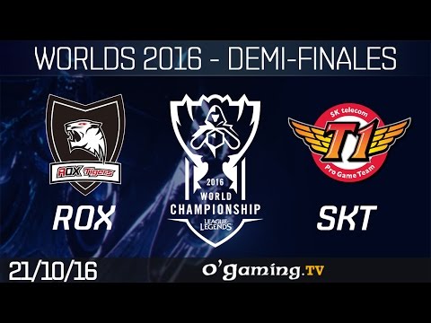 ROX vs SKT - World Championship 2016 - Playoffs - Demi-finales