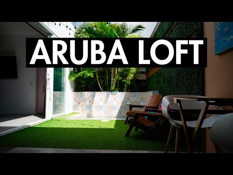 ARUBA AIRBNB Luxurious Yet Affordable Indoor/Outdoor Loft Tour