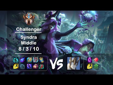 KR Challenger Middle Syndra vs Galio Ep.1886