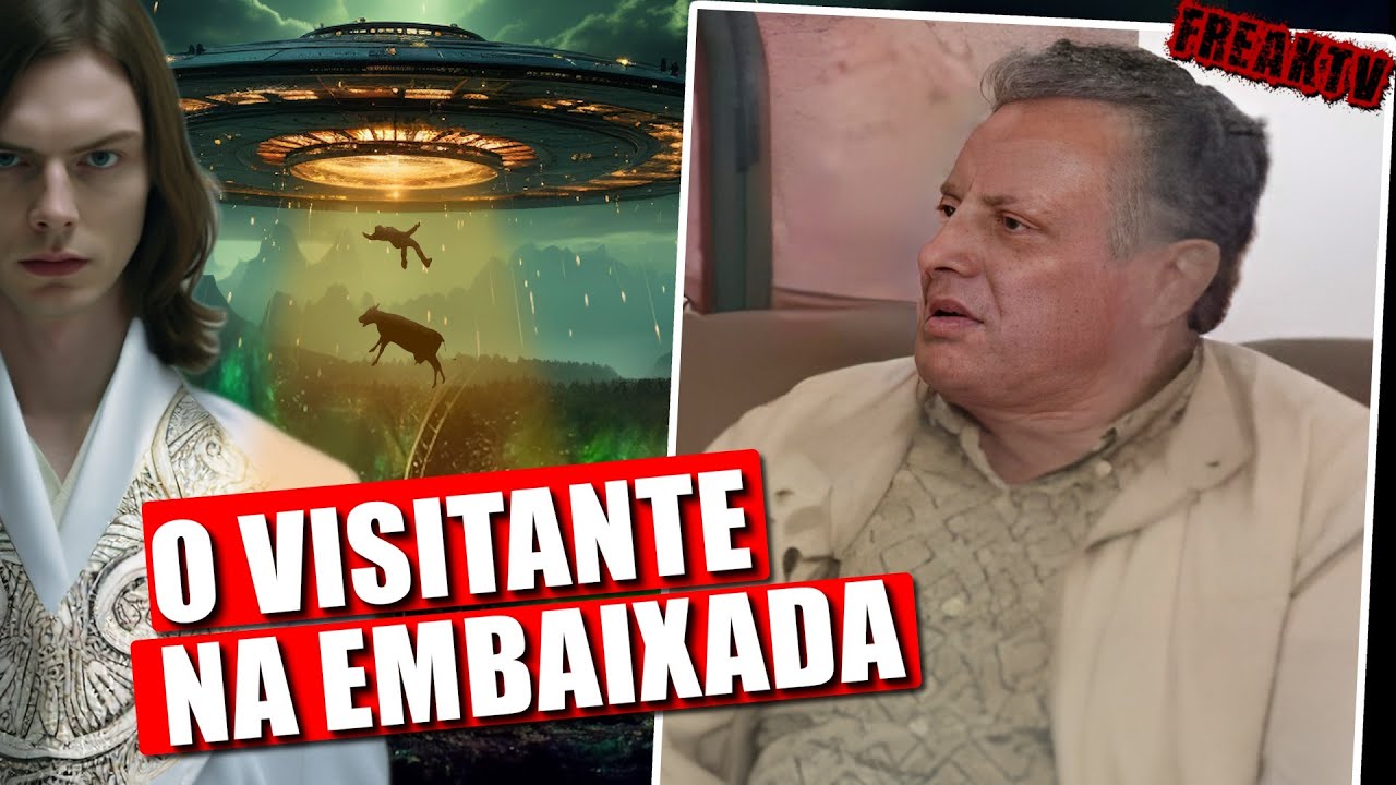 VISITANTE NA EMBAIXADA - COMANDANTE BANDJU